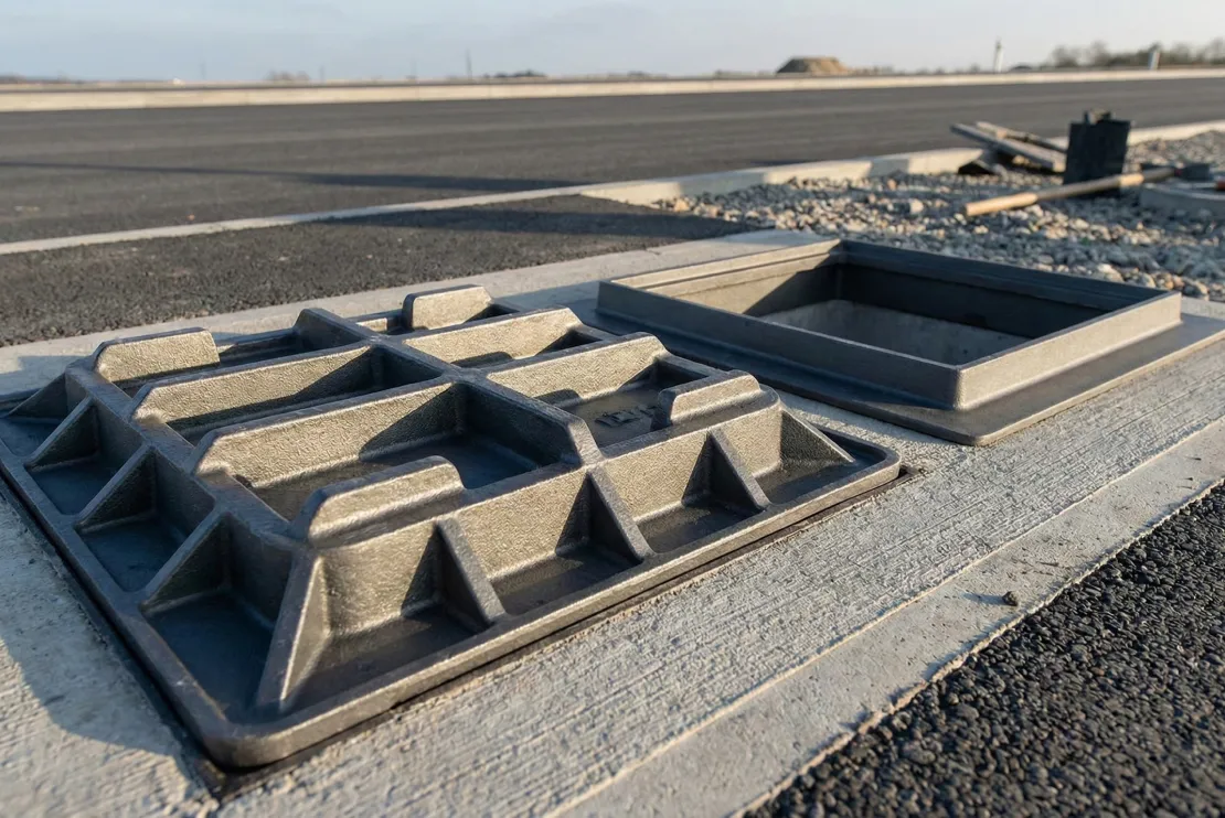 Ribbed vs. Plain DI Manhole Cover Frames: Which Offers Better Strength, Stability & Longevity